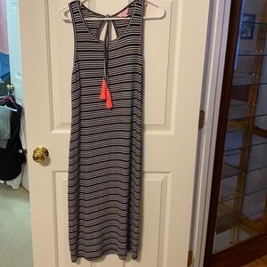 Lily Pulitzer navy and white dress size L